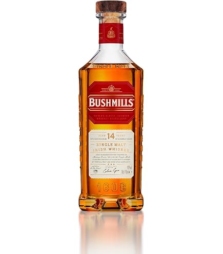 Bushmills 21 Year Old Single Malt Irish Whiskey 40% ABV 70cl